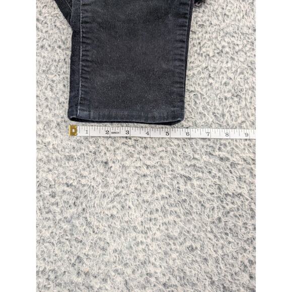 KUT From The Kloth Jeans Women 4 Black Normcore Corduroy Slim Stretch Preppy - Picture 8 of 9